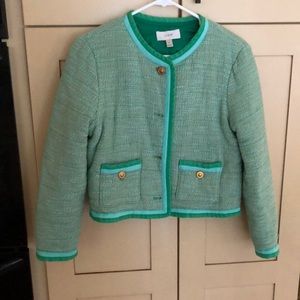 J.Crew suit jacket beautiful small size 12